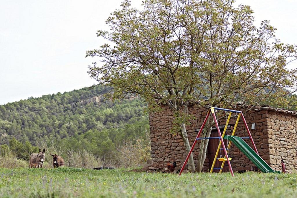 Masia Ca L'Anima Hotel La Baronia de Rialb Cameră foto